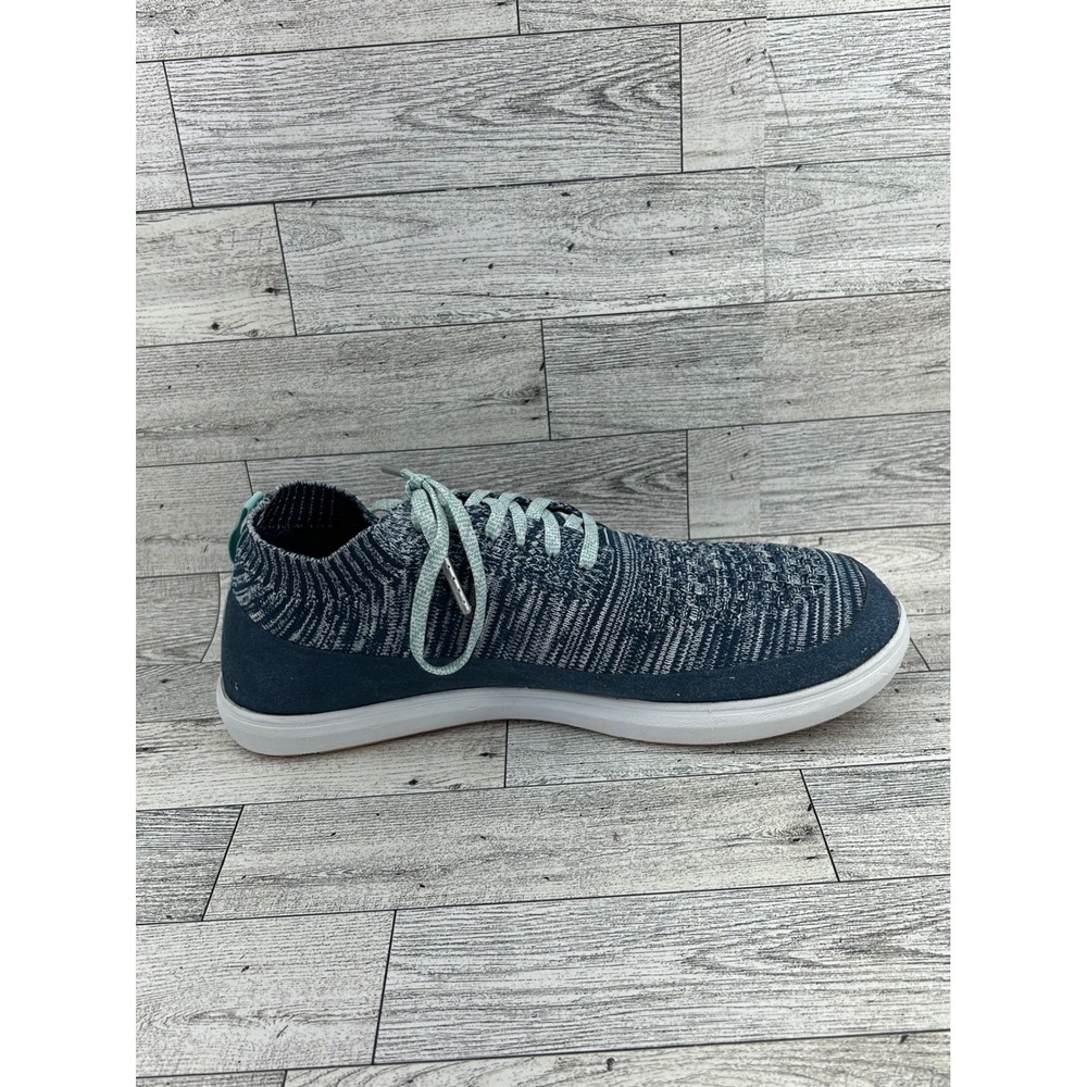Altra‎ Vali Blue White Knit Walking Sneakers Women Sz 8.5 AFW1884A-4 Low Top - Picture 10 of 15